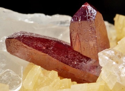 Cristaux de dolomite
