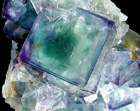 Cristaux de fluorine