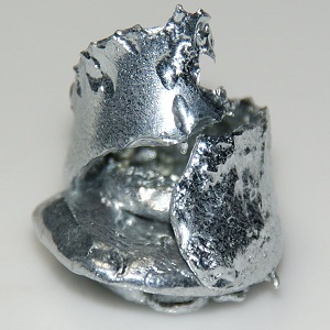 Echantillon de gallium solide