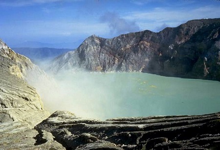 Lac du volcan Kawah Ijen