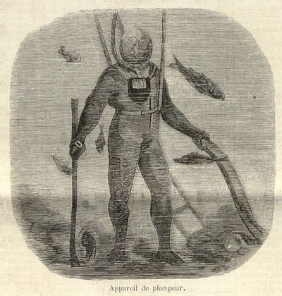 Plonge en 1858