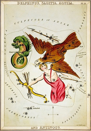 L'Aigle et Antinoüs