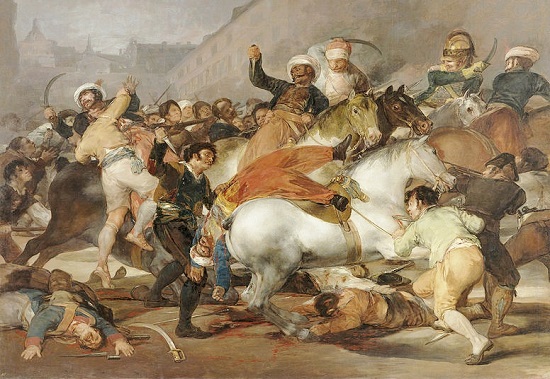 Le Dos de Mayo, par Goya