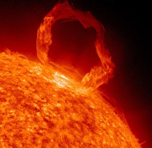 Eruption solaire